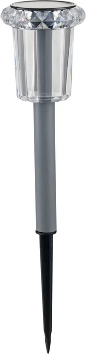 Galix G2624 Balise Solaire Éclairage Extérieur avec Effet Étoile, 3 LED SMD Blanc Chaud 2700K-3000K, 5 Lumens, Autonomie 8h, Hauteur 30 cm, Blanc Galix G2624 Balise Solaire Éclairage Extérieur avec Effet Étoile, 3 LED SMD Blanc Chaud 2700K-3000K, 5 Lumens, Autonomie 8h, Hauteur 30 cm, Blanc