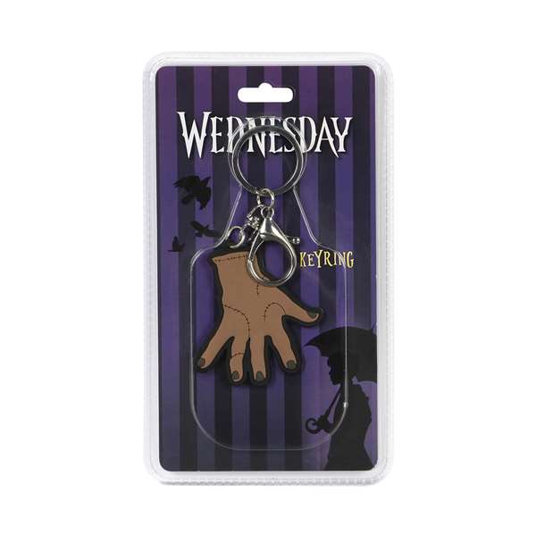 Karactermania Llavero brand miércoles thing - Porte-clés PVC souple avec la silhouette de Mercredi (Miércoles) - Dimensions 6,2 x 0,5 x 4,9 cm Karactermania Llavero brand miércoles thing - Porte-clés PVC souple avec la silhouette de Mercredi (Miércoles) - Dimensions 6,2 x 0,5 x 4,9 cm
