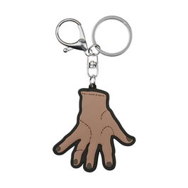 Karactermania Llavero brand miércoles thing - Porte-clés PVC souple avec la silhouette de Mercredi (Miércoles) - Dimensions 6,2 x 0,5 x 4,9 cm