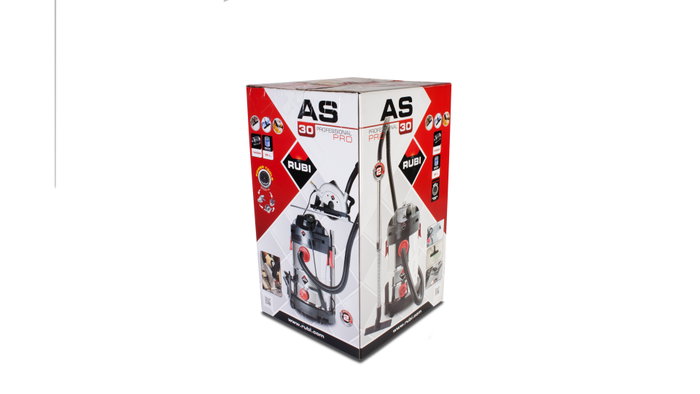 RUBI AS-30 PRO Aspirateur Sec/Humide 1400 W 30 L