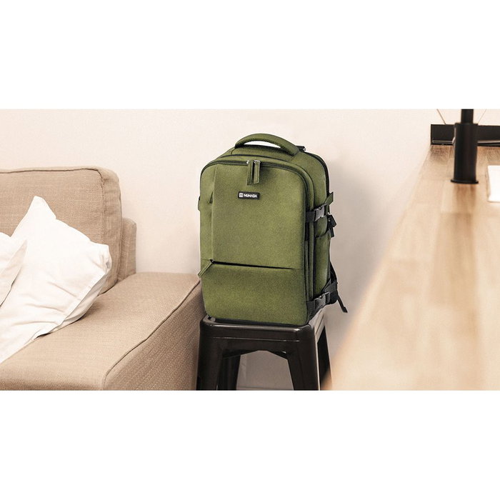Numada Mochila Explorer Backpack 40 x 25 x 20 cm 20 L Verte Militaire avec Port USB Antivol Compartiments Numada Mochila Explorer Backpack 40 x 25 x 20 cm 20 L Verte Militaire avec Port USB Antivol Compartiments