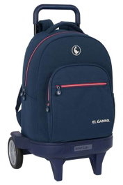 El Ganso Classic - Sac à dos à roulettes extensible compact, dimensions 33 x 45 x 22 cm