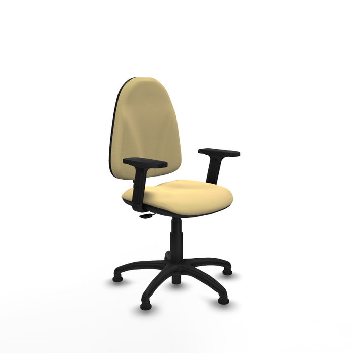 PIQUERAS Y CRESPO Chaise de bureau Algarra, similicuir crème PIQUERAS Y CRESPO Chaise de bureau Algarra, similicuir crème