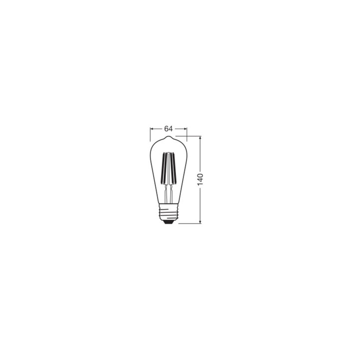 Ledvance Ampoule LED Classique E27 3,8W 806Lm 3000K 320º IP20 Ledvance Ampoule LED Classique E27 3,8W 806Lm 3000K 320º IP20