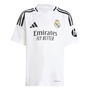 Ensemble Équipement de Football pour Enfants Adidas Real Madrid 24/25 Home Blanc M/L