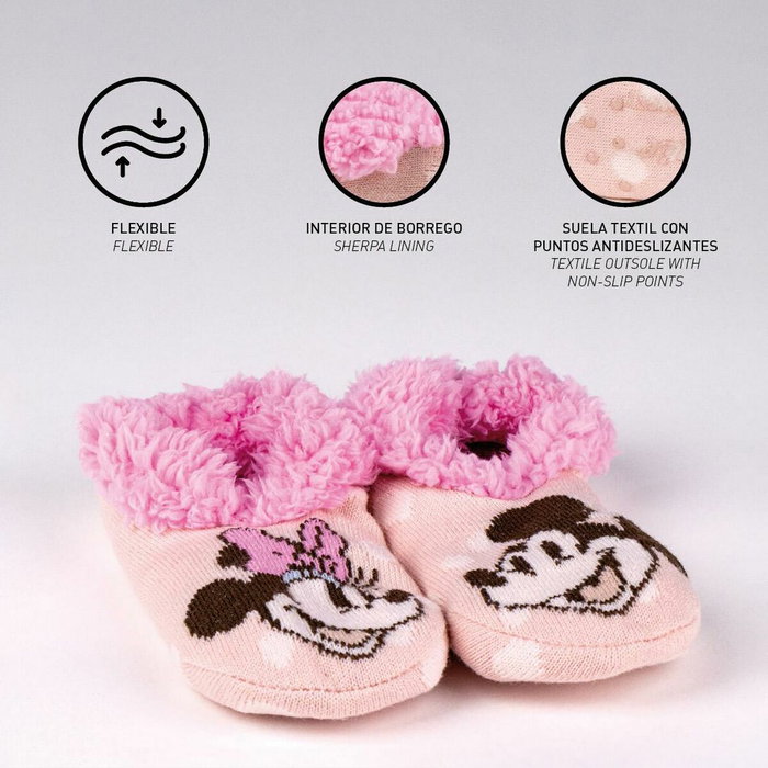 Chaussons Minnie Mouse Rose 32-35 Chaussons Minnie Mouse Rose 32-35