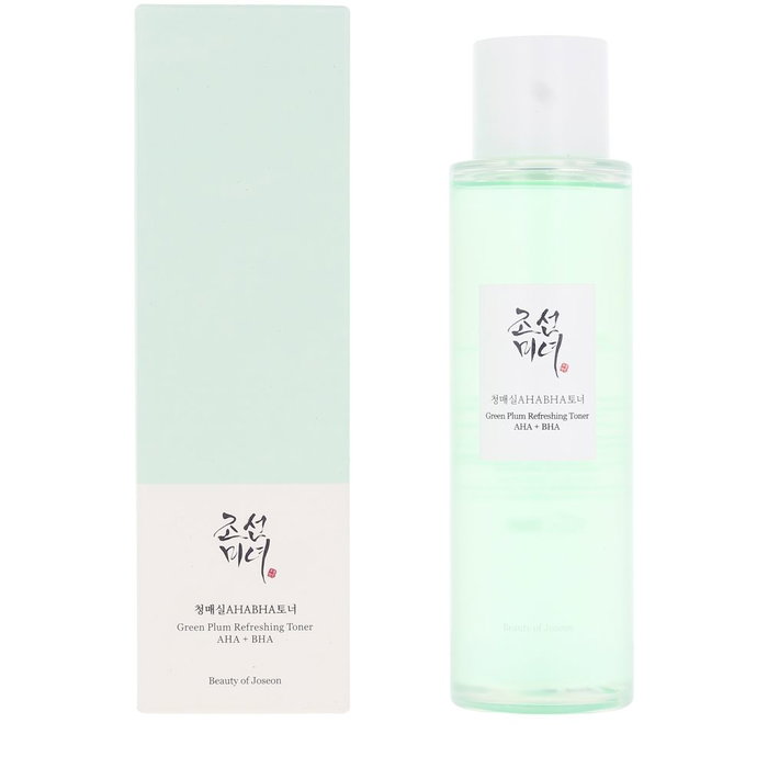 Beauty Of Joseon Lotion Tonique Rafraîchissante à la Prune Verte, Exfoliante AHA + BHA, 150 ml