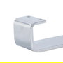 Q&Q Pattes de meuble Nimian H49 L184 en métal chromé - Support pour canapé, sofa