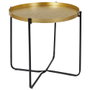 Home Deco Factory Table auxiliaire en métal Mirage d.50 cm