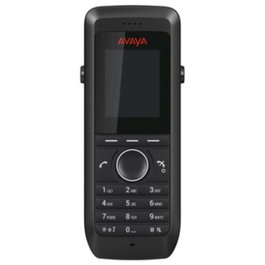 Avaya 3735 Téléphone DECT IP Bluetooth avec écran LCD couleur et alarme personnelle - Noir