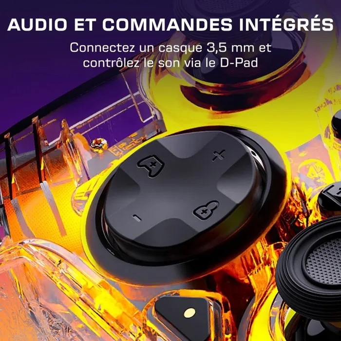 Turtle Beach Afterglow Manette de jeu filaire Transparente pour Xbox et PC Turtle Beach Afterglow Manette de jeu filaire Transparente pour Xbox et PC