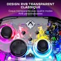 Turtle Beach Afterglow Manette de jeu filaire Transparente pour Xbox et PC