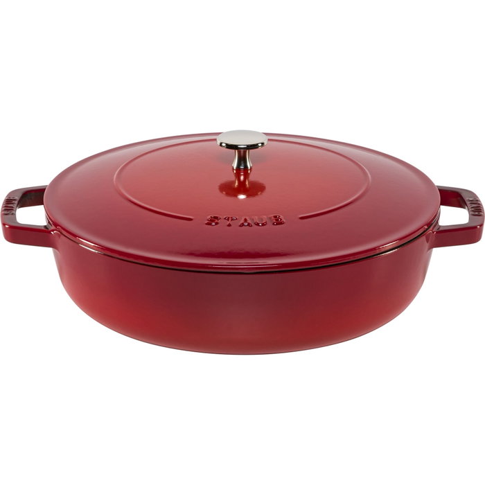 Zwilling Staub Casserole ronde Chistera 28 cm rouge cerise Zwilling Staub Casserole ronde Chistera 28 cm rouge cerise