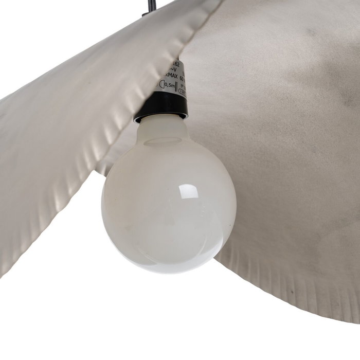 BigBuy Home Suspension Argenté Aluminium