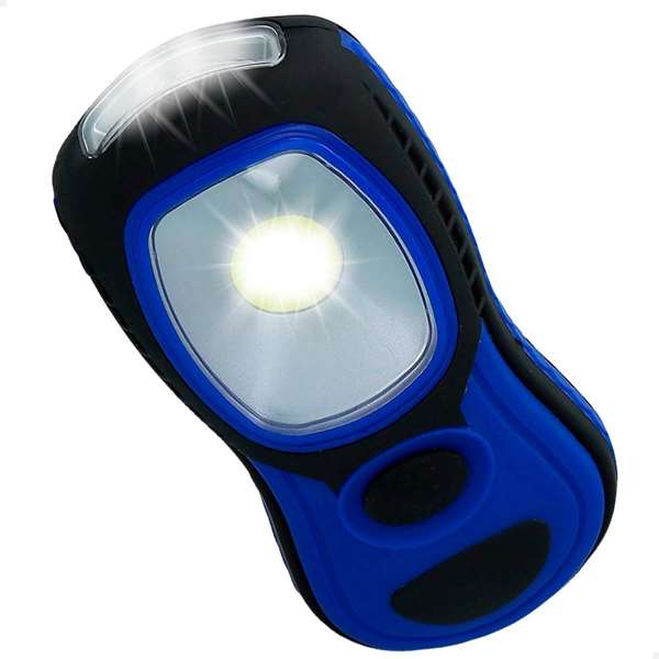Aktive Tech Lampe Torche LED Magnétique Avec Accrocheur - Modèles Assortis - Fonctionne avec Piles AAA Aktive Tech Lampe Torche LED Magnétique Avec Accrocheur - Modèles Assortis - Fonctionne avec Piles AAA