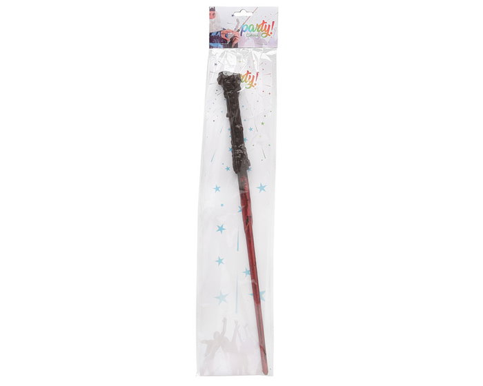 Atosa Baguette Magique Dorée de 45 cm avec Manche Sombre Atosa Baguette Magique Dorée de 45 cm avec Manche Sombre