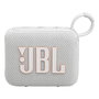 Haut-parleurs bluetooth portables JBL GO 4 Blanc Gris
