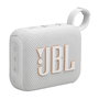 Haut-parleurs bluetooth portables JBL GO 4 Blanc Gris