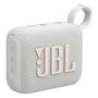 Haut-parleurs bluetooth portables JBL GO 4 Blanc Gris