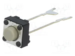 Aratas (Formerly Omron Components) Microcommutateur TACT B3F-6022 SPST-NO gris