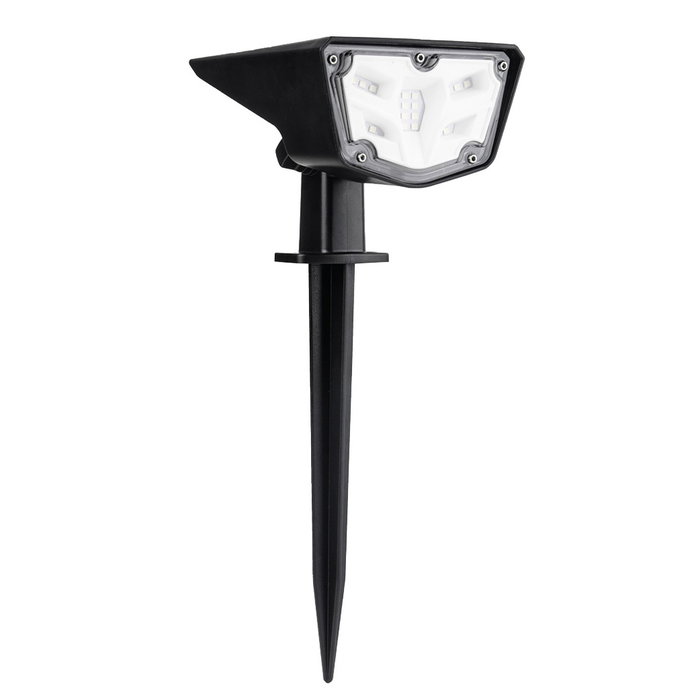 Darka Estaca de jardín solar LED 3300K IP67 regulable, Negro Darka Estaca de jardín solar LED 3300K IP67 regulable, Negro