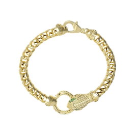 Guess JUBS03022JWAGGNS Pulsera en acier inoxydable dorée