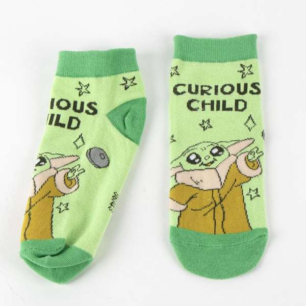Cerdá Pack de 6 paires de chaussettes chevilles Star Wars The Mandalorian - Enfant (à partir de 3 ans) Cerdá Pack de 6 paires de chaussettes chevilles Star Wars The Mandalorian - Enfant (à partir de 3 ans)