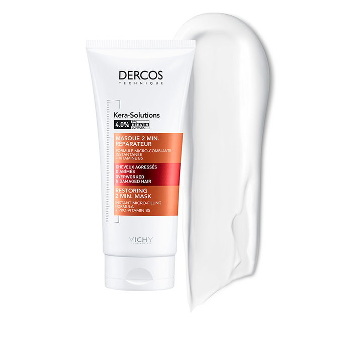 Vichy Masque DERCOS Kera Solutions Réparateur Cheveux Abîmés 200 ml