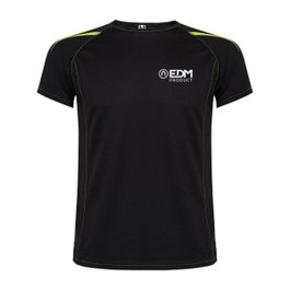 Roly Edm Camiseta deportiva noire taille XXL