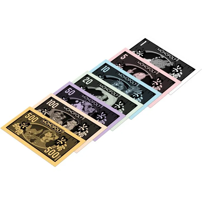 Monopoly Édition Lilo & Stitch - Jeu de société Winning Moves - De 2 à 8 joueurs - À partir de 6 ans Monopoly Édition Lilo & Stitch - Jeu de société Winning Moves - De 2 à 8 joueurs - À partir de 6 ans