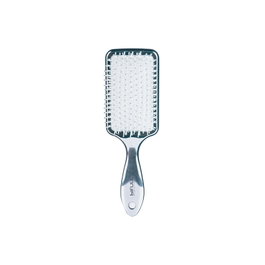 Bifull Brosse Raquette Métallisée 22cm Racket Chrome Plata
