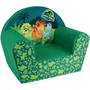 Fun House - Fauteuil Club pour enfant Dinosaures Jurassic World - Housse lavable - 52 x 33 x 42 cm - A partir de 3 ans