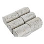 Boîte à bijoux DKD Home Decor Blanc Doré Aluminium Bois de manguier 7,5 x 5,3 x 5,3 cm (6 Unités)