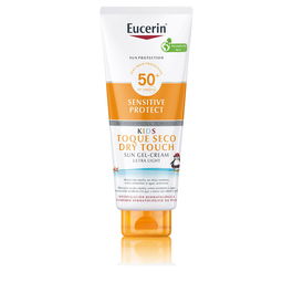 Eucerin Gel-crème Solaire SUN SENSITIVE PROTECT KIDS SPF50+ 400 ml pour Peaux Sensibles Enfants