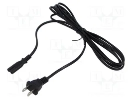 POS Câble d'alimentation NISPT-1 IEC C7 femelle vers NEMA 1-15 (A) 3m