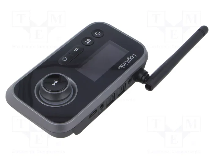 LOGILINK Récepteur BT Noir Jack 3,5mm USB C