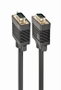 Gembird Câble de moniteur HD15M 1,8 m CC-PPVGA-6B avec double blindage et noyau de ferrite