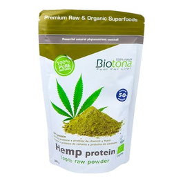 BIOTONA HEMP PROTEIN Protéine de chanvre BIO 300g