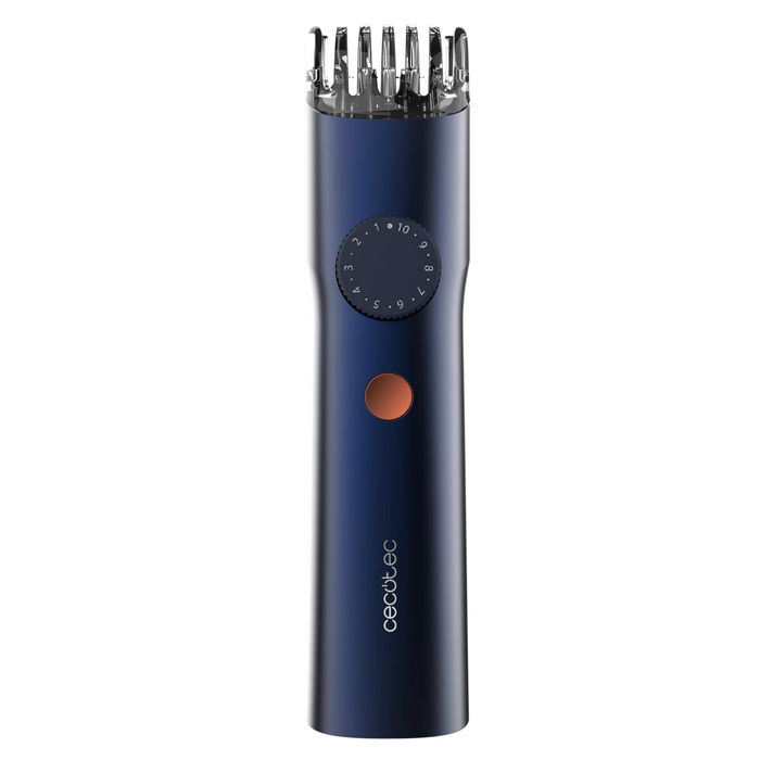 Tondeuse professionnelle Cecotec PrecisionCare Barber Pro rechargeable IPX7 bleu accessoires