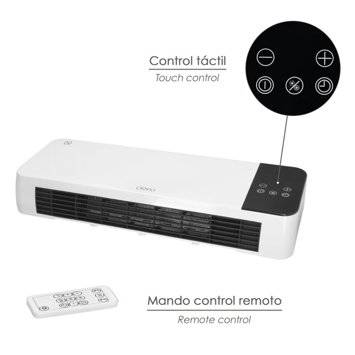 ORYX Termoconvecteur Mural Split 1000/2000W ORYX Termoconvecteur Mural Split 1000/2000W
