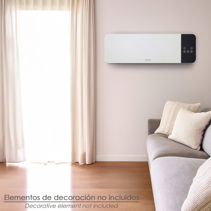 ORYX Termoconvecteur Mural Split 1000/2000W ORYX Termoconvecteur Mural Split 1000/2000W