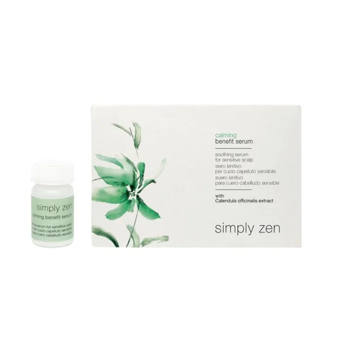 Simply Zen Sérum de traitement du cuir chevelu sans rinçage Calming, 12x 5 ml Simply Zen Sérum de traitement du cuir chevelu sans rinçage Calming, 12x 5 ml