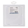 EDM Trappe de visite carrée encastrable ABS 15x15 cm blanche