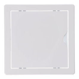 EDM Trappe de visite carrée encastrable ABS 15x15 cm blanche