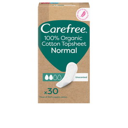 Carefree Protège-slips Coton Biologique Normal 30 u