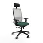Chaise de Bureau avec Appui-tête Piqueras y Crespo 1D066G1 Vert