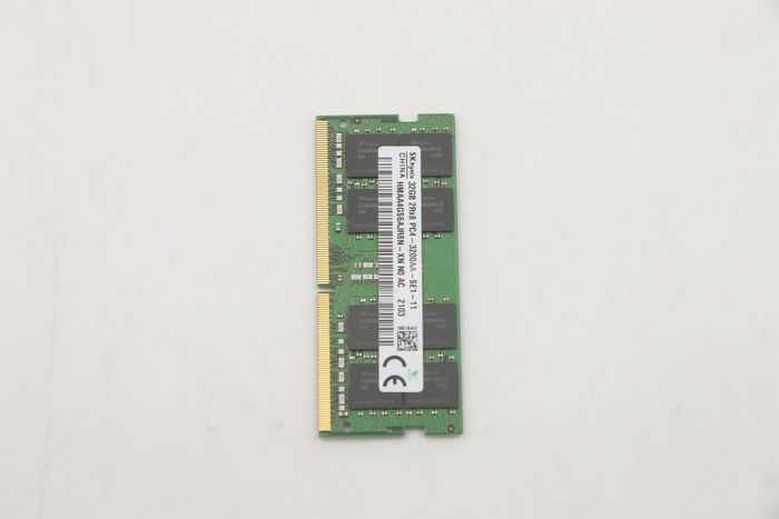 Lenovo Module de mémoire DDR4 SODIMM 32 Go 3200 MHz Lenovo Module de mémoire DDR4 SODIMM 32 Go 3200 MHz
