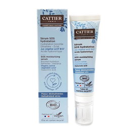 Cattier Sérum Hydratant SOS visage, cou et décolleté 30ml