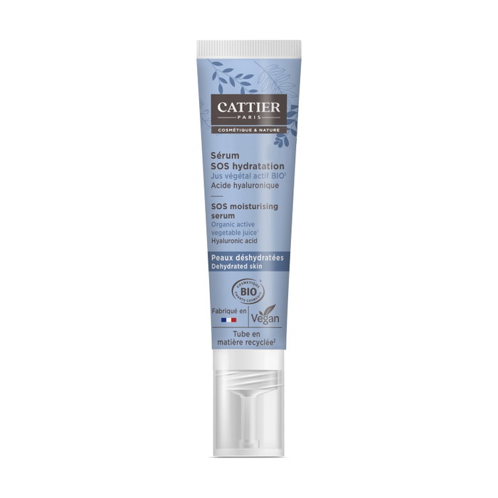 Cattier Sérum Hydratant SOS Visage, Cou et Décolleté 30 ml