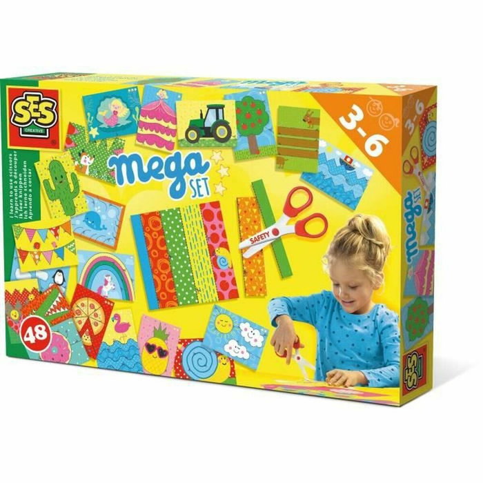 Ses Creative J'apprends à découper - Méga kit Ses Creative J'apprends à découper - Méga kit
